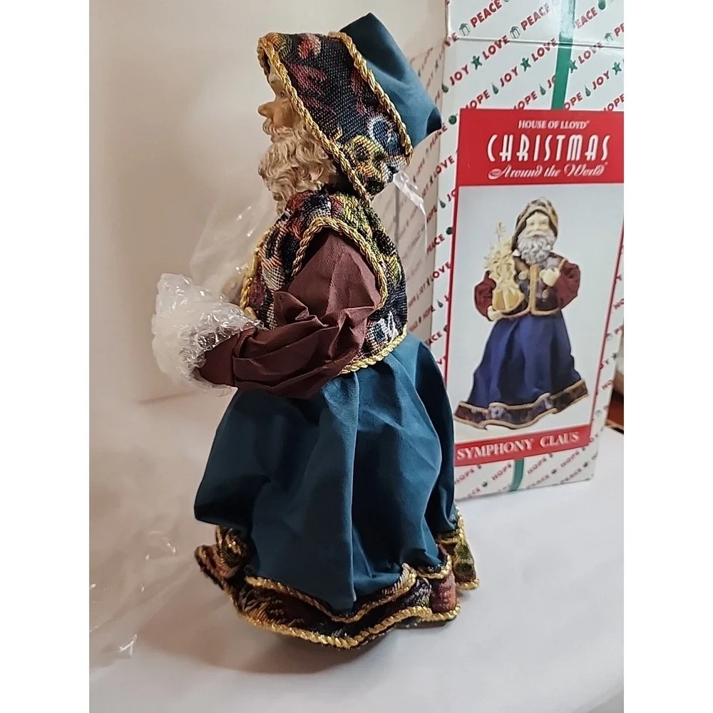 House Of Lloyd Rustic Santa Clause Christmas Tree Topper 14